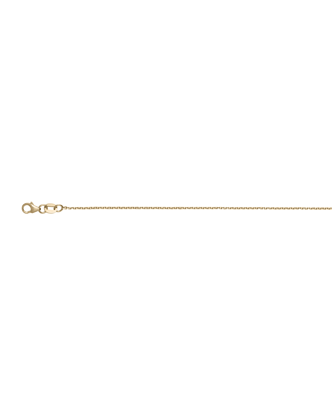 18CT Y/G TRACE 1.25mm/80cm